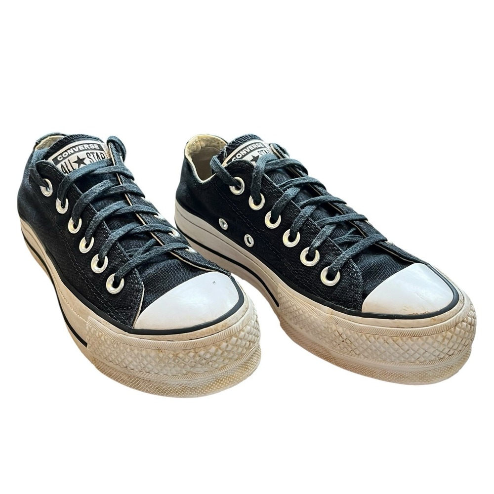Converse Chuck Taylor All Star Womens Sneakers Size 5M Black Lift Platform